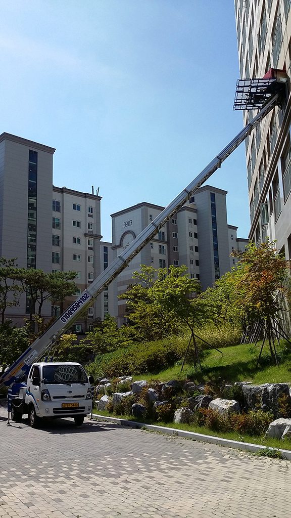 아파트5층 이사작업